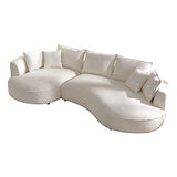 L-Shape Modern Sectional Luxury Upholstery 5-Seat Sofa for Apartment (Left-Facing