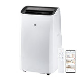 TCL H10PH36W 10,00 SACC BTU Smart Portable Air Conditioner with Heat, Fan & Dehumidifier Modes, 450 Sq. Ft, Remote Control, Compatible with Alexa/Google Assistant, Install Kit Included, White