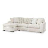 Design by Ashley Chessington Coastal L-Shaped Left-Arm Facing 2-Piece Sectional with Chaise
