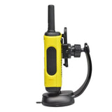 UAYESOK Adjustable Vacuum Suction Cup Handheld Radio Car Holder, Speaker Mic Vehicle Mount bracket (Windshield Dashboard Mounting) For HT, Walkie-talkie, Scanner