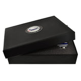 PinMart's Thin Blue Line Flag Golf Essentials Gift Set, Golf Divot Tool, Hat Clip, Magnetic Ball Markers + More