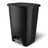 20 Gallon Trash Can - Plastic Kitchen Waste Bin with Odor Protection of Lid