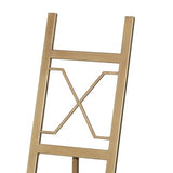 Deco 79 Metal Display Easel Large Adjustable 3 Tier Floor Standing Easel with Chain Support