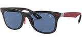 Ray-Ban Unisex Rb8395m Scuderia Ferrari Collection Square Sunglasses