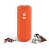 Nuttii Burr Coffee Grinder – Electric, Portable, Small, Quiet Conical Burr Coffee Bean Mill, 20 Adjustable Settings for Espresso (Almond Cream)