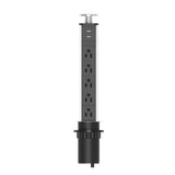 Outlet Hidden UP Socket Electrical Desktop Countertops Worktop Kitchen 1.8m Extention Cord