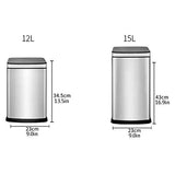 FWTCVB Intelligent Trash Can Sensor Dustbin Smart Waste Bin