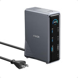 4-Port with 160W Max Output, 10Gbps Fast Data Transfer, Real-Time Smart Interface, Audio and Ethernet Ports, Dual 4K Displays for Dell, HP, Lenovo and More