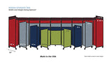 Versare Room Divider 360 Portable Wall Partition | Folding Panels | Large Freestanding Divider