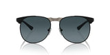 Persol Unisex 649 Iron Aviator Sunglasses