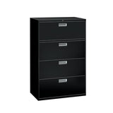 Metal Filing Cabinets for Offices, Adjustable Hangrails for A4, Legal, Letter Files, 18" Deep, Black