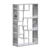BGGJJ Book Shelf Creative Industrial Style Floor-Standing Storage Rack Office Bookshelf
