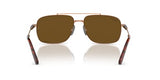 Ray-Ban RB8096 Michael Titanium Rectangular Sunglasses