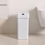 LYNLOO 9L/2.4Gal Touchless Bathroom Trash Can, 0.2s Motion Sensor Auto-Close