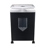 Cross-Cut Paper Credit Card Shredder Drawer Type 18 Liter Basket Overload