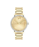 Swiss Quartz Movement, 3 ATM Water Resistant Luxury Timepiece - Gift for Her - 34mm