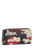 Louis Vuitton, Pre-loved Damier Azur Patchwork Waves Zippy, White