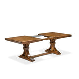 Luxe by East West Furniture NEFL9-AWA-04 - 9-piece kitchen set consists of a dinner table
