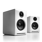 Audioengine A2+ 24 Bit 60 Watt Bluetooth Desktop Computer Speakers for Music and Gaming