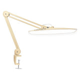 Neatfi XL 2200 Lumens 24W LED Desk Lamp – Shadow-Free Task Lighting | 4-Level Dimming | Home Office & Crafts Use | 20-Inch Wide Head (Gold, Non-CCT with Clamp)