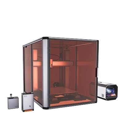 Printer with 40W Laser Engraver&200W CNC Carving,3D Printer Dual Extrusion Large Printing Size 15.75