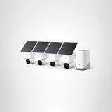 eufy Security SoloCam E42, 4-Cam Kit, 4K Solar Security Camera