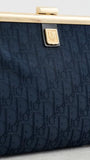 Women's Pre-Loved Dior Diorissimo Canvas Trotter Clutch