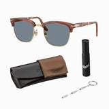 Persol PO3375S Square Shape Sunglasses With Official Eyewear Kit