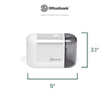 OfficeGoods Mini-Pro Electric Pencil Sharpener - Cordless Portable Sharpener