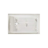 Swiss Madison Voltaire 48" x 32" Left-Hand Drain Alcove Bathtub