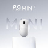 ATK Dragonfly A9 MINI+ Wireless Gaming Mouse, PAW3955 Master Sensor, DPI up to 50,000, 39g Ultra-Lightweight, 8K Polling, 200 Hr Battery Life, All-New Nano Coating, Dual-Mode 2.4G/Wired - Pink