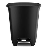 20 Gallon Trash Can - Plastic Kitchen Waste Bin with Odor Protection of Lid