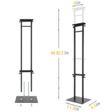Poster Stand Heavy Duty Poster Board Stand, Double-Sided Poster Sign Stand Up to 83 inches