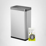 Automatic Large Kitchen Trash Can Touchless, Stainless Steel