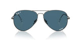 Ray-Ban Unisex Rb8089 Aviator Titanium Aviator Sunglasses