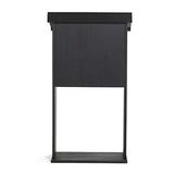M&T Displays Black Plywood Stand up Floor-Standing Podium Lectern for Speaker