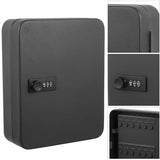 Key Cabinet Lock Box with 48 Slots Wall Mounted Security Key Storage Box