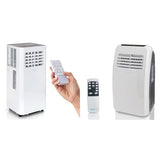SereneLife Compact Freestanding Portable Air Conditioner & SLPAC8 SLPAC 3-in-1 Portable Air Conditioner with Built-in Dehumidifier Function