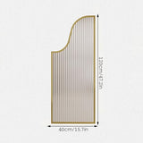 Urinal Divider Privacy Screen,Durable Tempered Glass Urinal Dividers with Stainless Steel Frame – Waterproof Privacy Screens for Men's Restrooms