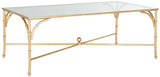 Safavieh Home Collection Maurice Gold Coffee Table