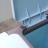 LLLSSS 20L Rubbish Bin Sorting Trash Can Bathroom LivingRoom