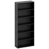 Bookshelves and Bookcases Floor Standing 6 Tiers Display Storage Shelves 70 in Tall Bookcase
