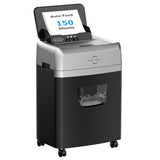 BONSEN 150-Sheet Autofeed Paper Shredder Heavy Duty, 60 Mins Micro-Cut Shredder for Office
