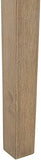 Crosley Furniture Joanna 9-Piece Modern Farmhouse Dining Table Set for 8 with Ladderback Chairs, Rustic Brown
