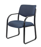 BOSS Office Products Fabric Guest Chair in Blue