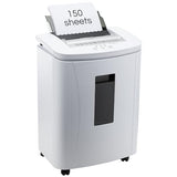 150-Sheet Auto Feed Paper Shredder: High Security Micro Cut Shredders for Home Office