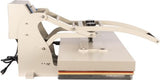 Large Format Manual Heat Press Machine 220V 5000W with White