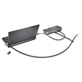 N17 Keyed Dual Head Laptop Lock for Dell Devices (K67995WW), Black, Silver
