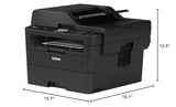 Brother MFC-L2750DW Monochrome All-in-One Wireless Laser Printer, Print Scan Copy Fax, Automatic Duplex Printing