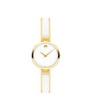 Movado Moda Women's Watch - Swiss Quartz 2H Movement, Plated Stainless Steel
